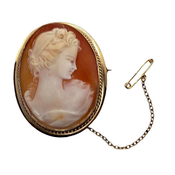 Vintage Cameo Brooch