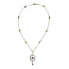 Pre-owned 9ct Gold Amethyst Necklace