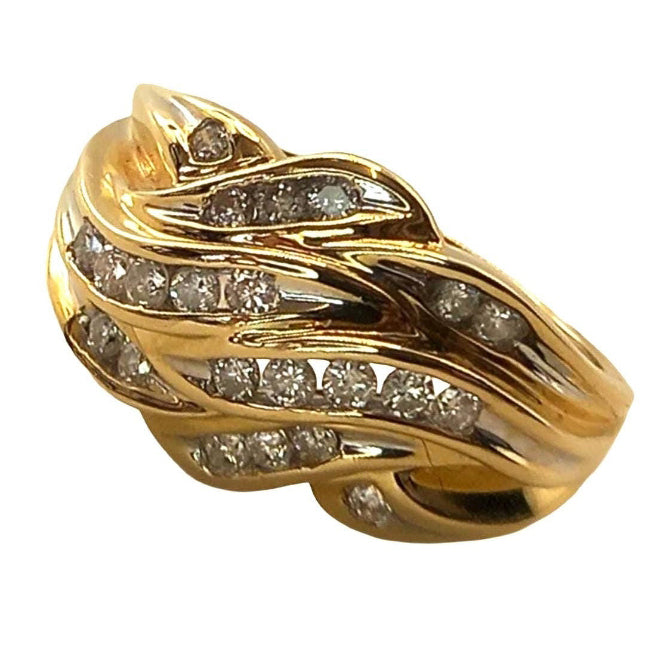 Pre-owned 14ct Gold Diamond Ring