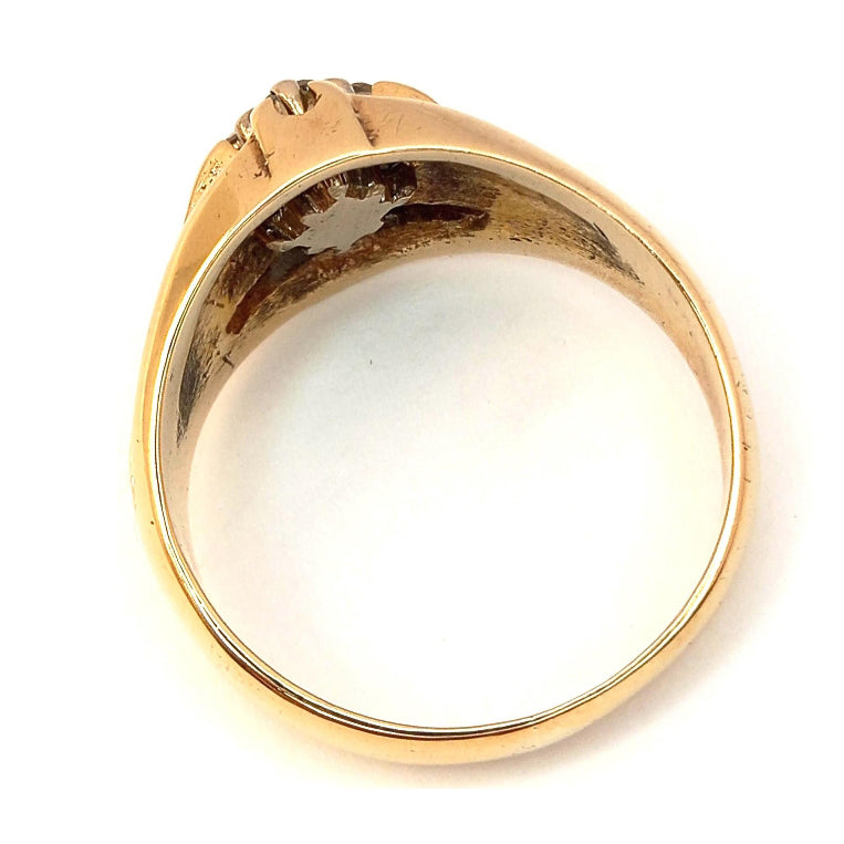 Pre-owned 9ct Gold Diamond Ring