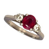 Pre-owned 18ct White gold Ruby & Diamond Ring
