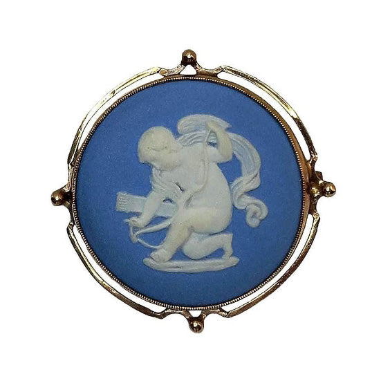 Vintage Wedgewood Brooch