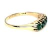 Vintage 18ct Gold Garnet & Glass Doublet Ring