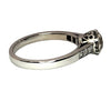 Vintage 18ct White Gold Old-European Cut Diamond Ring