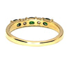 Pre-owned 18ct Gold Tsavorite & Diamond Ring