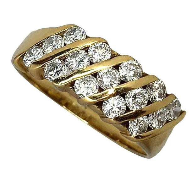 Pre-owned 18ct Gold Diamond Ring