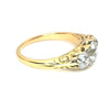 Vintage Old-Cut Diamond Trilogy Ring