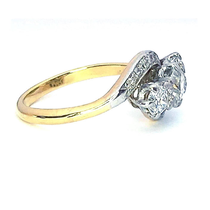 Vintage Diamond Trilogy Ring
