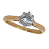 Pre-owned 18ct Gold Diamond Solitaire Ring