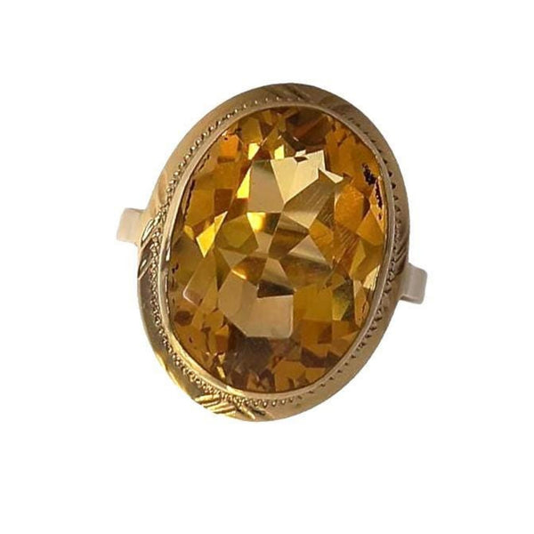 Pre-owned Citrine Ring