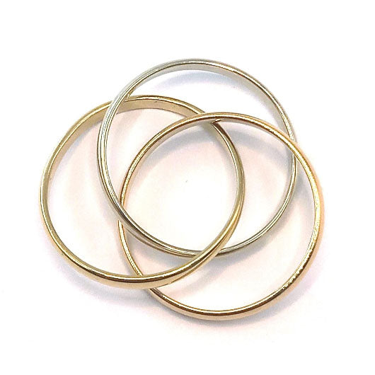 Pre-owned Tri-Colour Ring