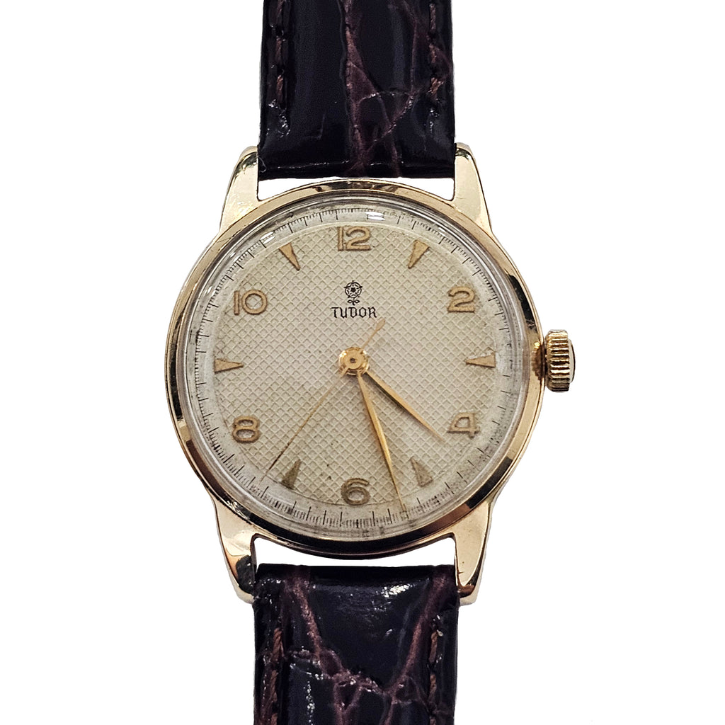 Vintage 9ct Gold Tudor Watch