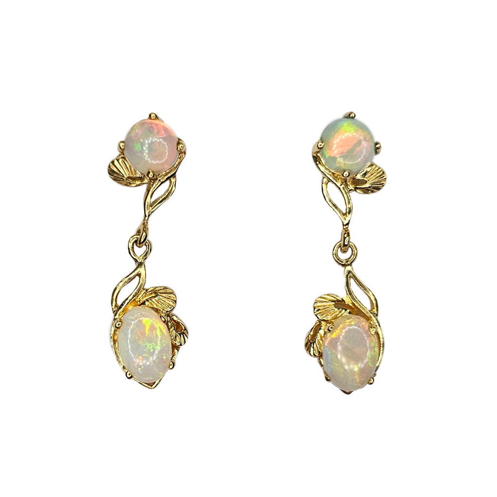 Pre-Owned Opal Drop Earrings