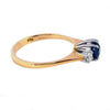 Pre-Owned 18ct Gold Sapphire & Diamond Trilogy Ring
