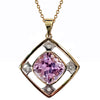 Pre-Owned Kunzite & Diamond Pendant