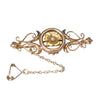 Vintage 15ct Gold Pearl Brooch