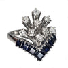 Pre-Owned Sapphire & Diamond Ring