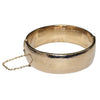Vintage 9ct Gold Wide Bangle