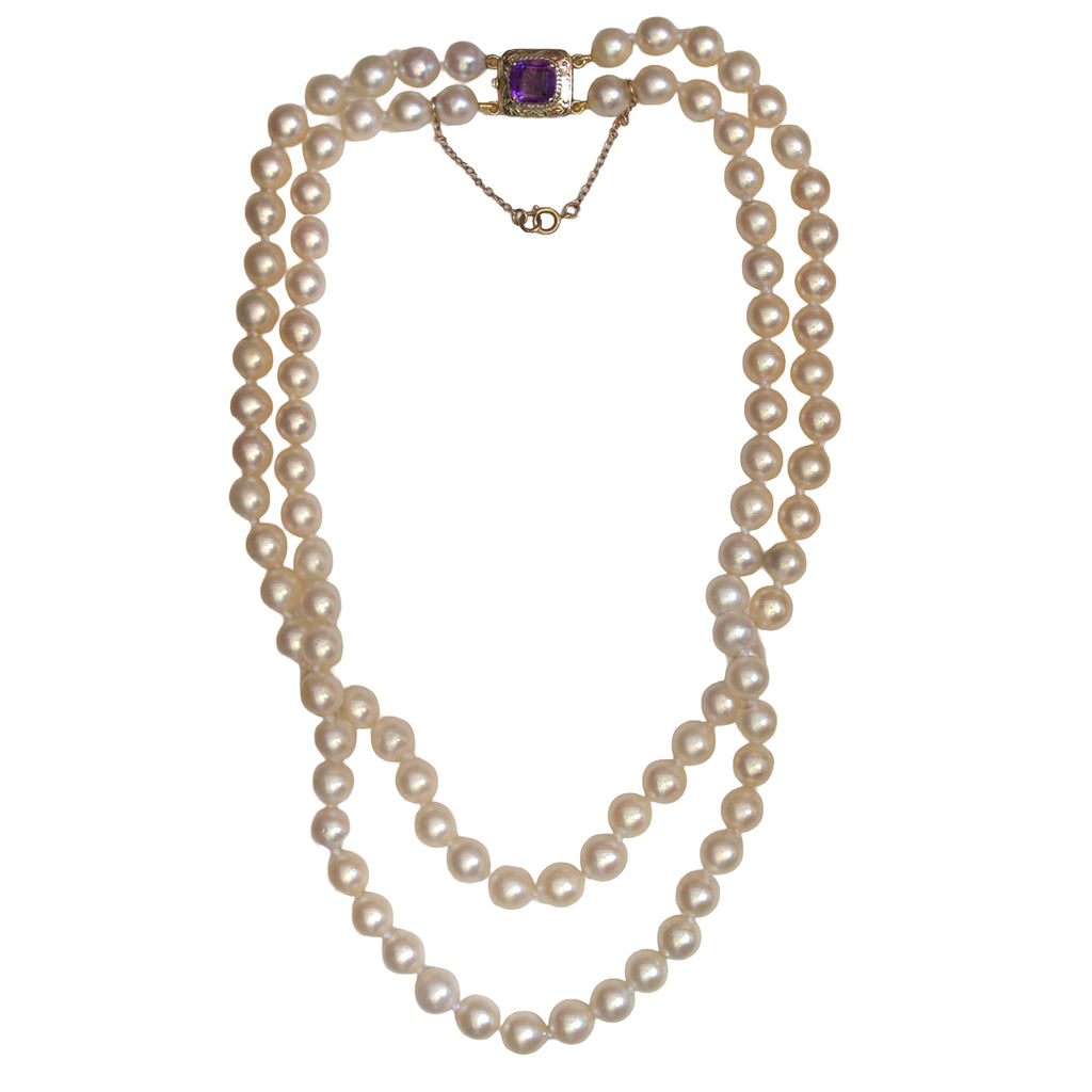 Pre-Owned Cultured Pearl Necklace