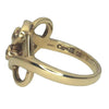 Pre-owned 9ct Gold Blue Topaz 'Clogau' Ring