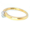 Pre-owened 18ct Gold Diamond Solitaire Ring