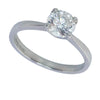 Pre-owned Platinum Diamond Soliatire Ring