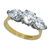 Pre-owned 18ct Gold Diamond Trilogy Ring