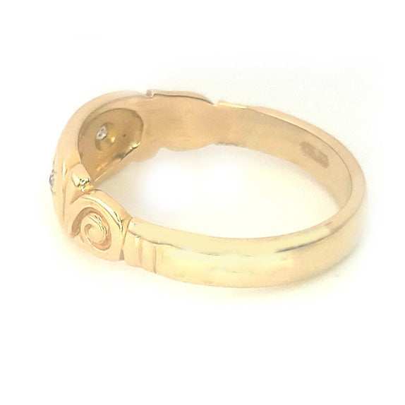 Vintage 18ct Gold Diamond Ring
