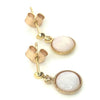 Pre-owned 9ct Gold Opal Earrings