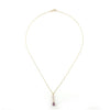 Pre-owned 18ct Gold Ruby & Diamond Necklace
