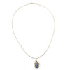 Pre-owned 14ct Gold Pendant on a 9ct Gold Chain