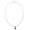 Pre-owned 18ct Gold Tanzanite & Diamond Necklace