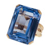 Pre-owned Blue Topaz Ring