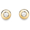 9ct Gold Cubic Zirconia Stud Earrings